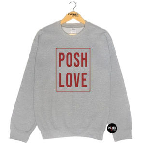 PosherSwag Tops - Posh Love Posher Sweatshirt PosherSwag Tops - Posh Love Posher Sweatshirt